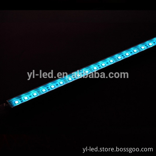 Waterproof SMD 5050 led rigid strip corner aluminum profile , led rigid bar V shape aluminum profile